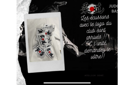 les écussons sont arrivés!!